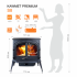 Чугунная печь KAWMET Premium HELIOS S8 ECO (13,9 kW) купить